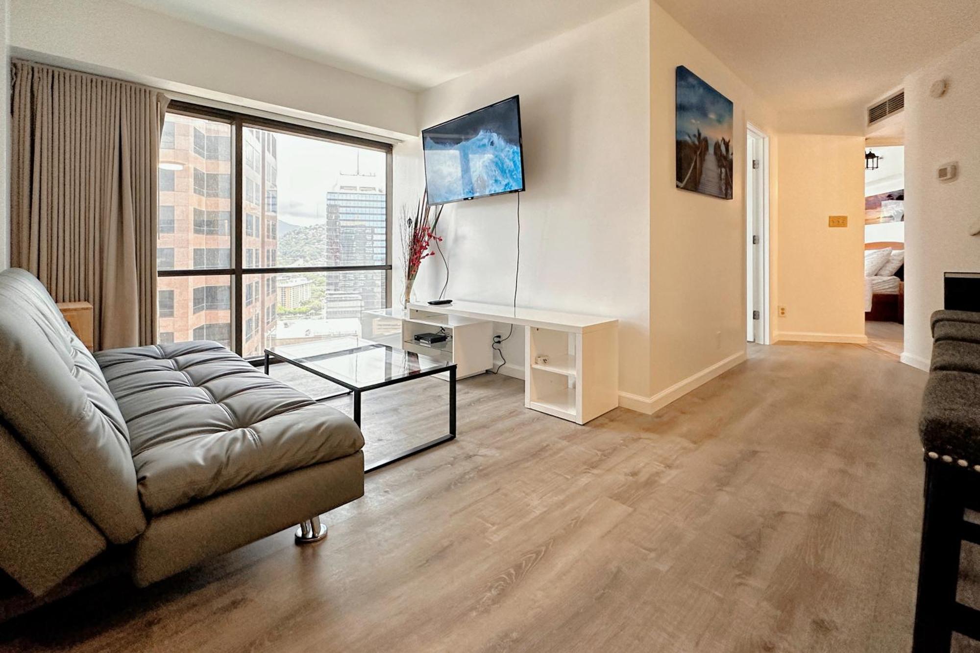 Condotel With Free Parking Wifi Central Ac Honolulu Chambre photo