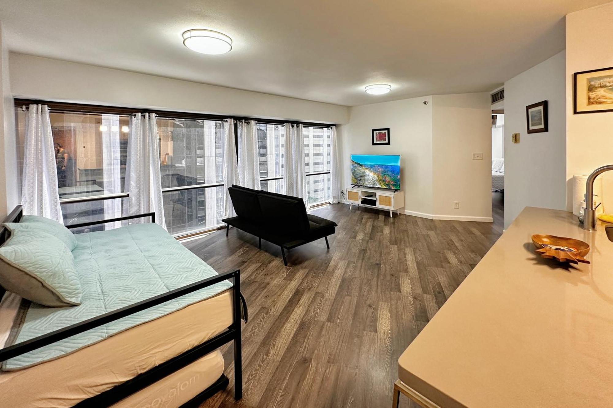 Condotel With Free Parking Wifi Central Ac Honolulu Chambre photo