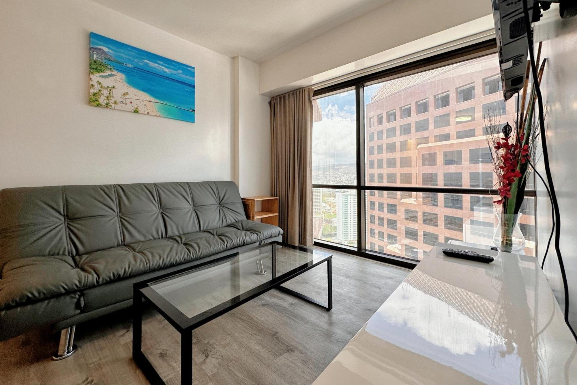 Condotel With Free Parking Wifi Central Ac Honolulu Chambre photo
