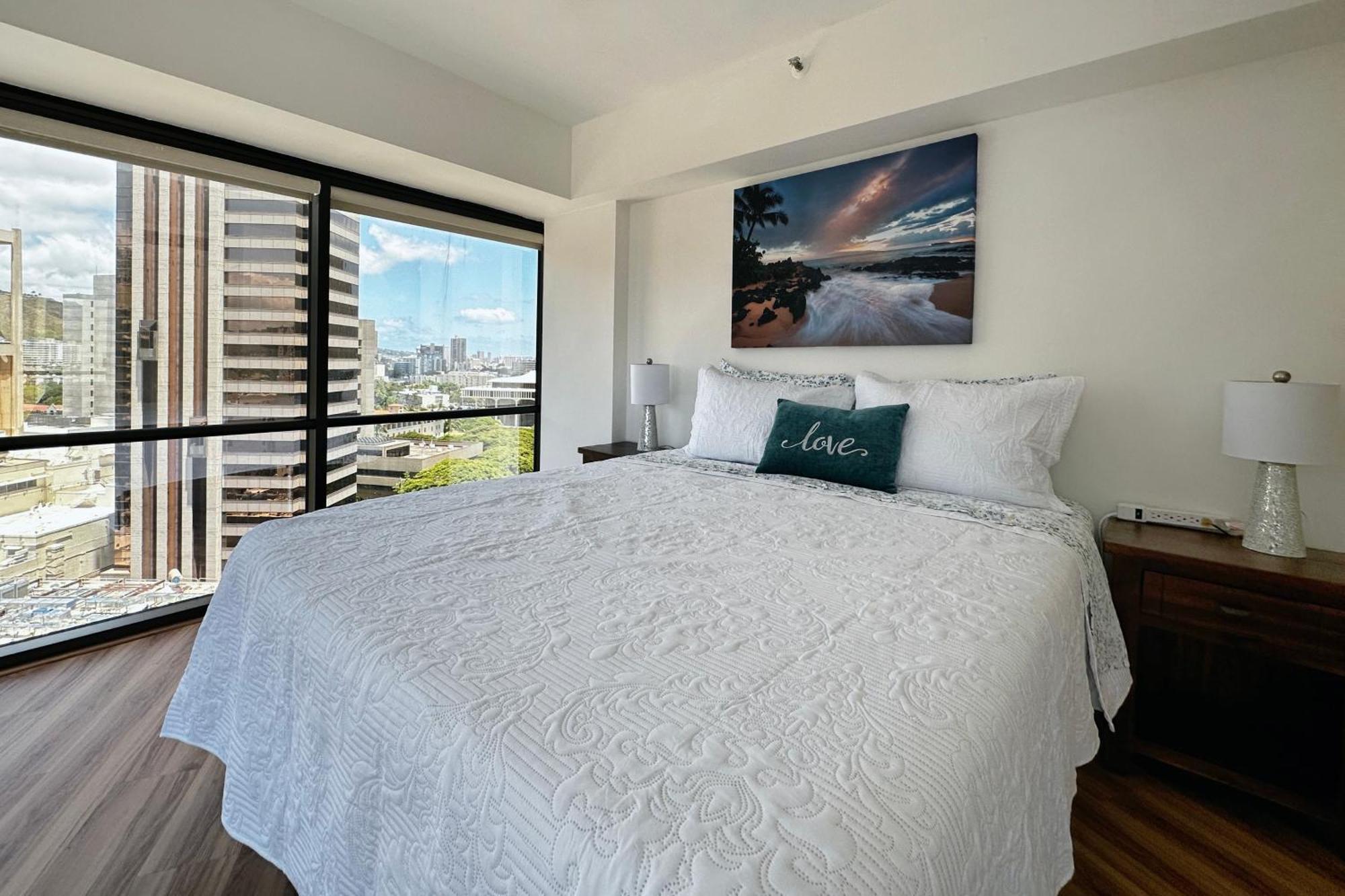 Condotel With Free Parking Wifi Central Ac Honolulu Chambre photo